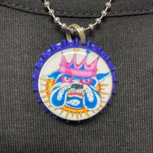 King Bulldog BottleCap Necklace (9)